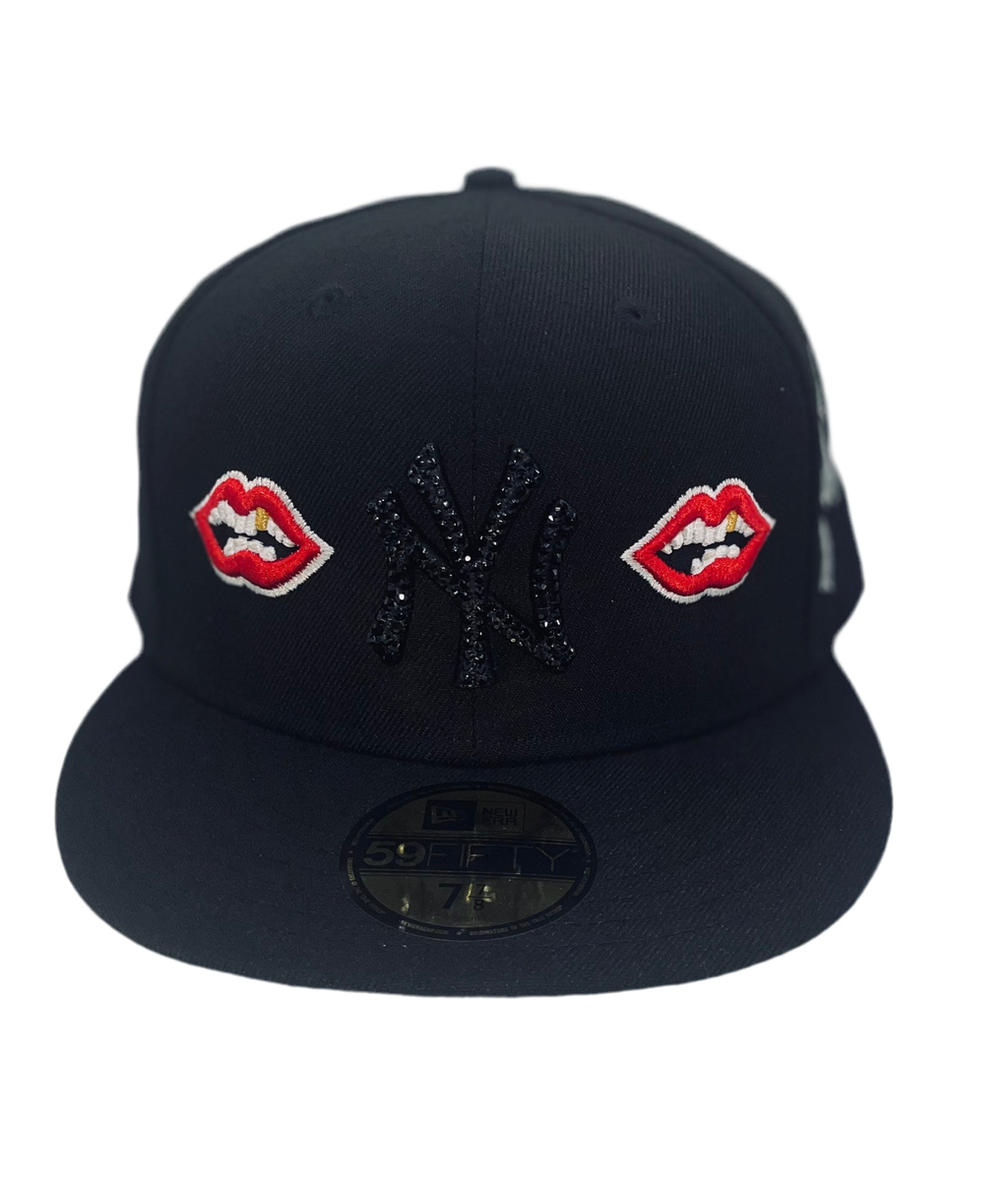 New York Yankees– Chrome Hearts | Custom 59FIFTY Fitted NEW ERA