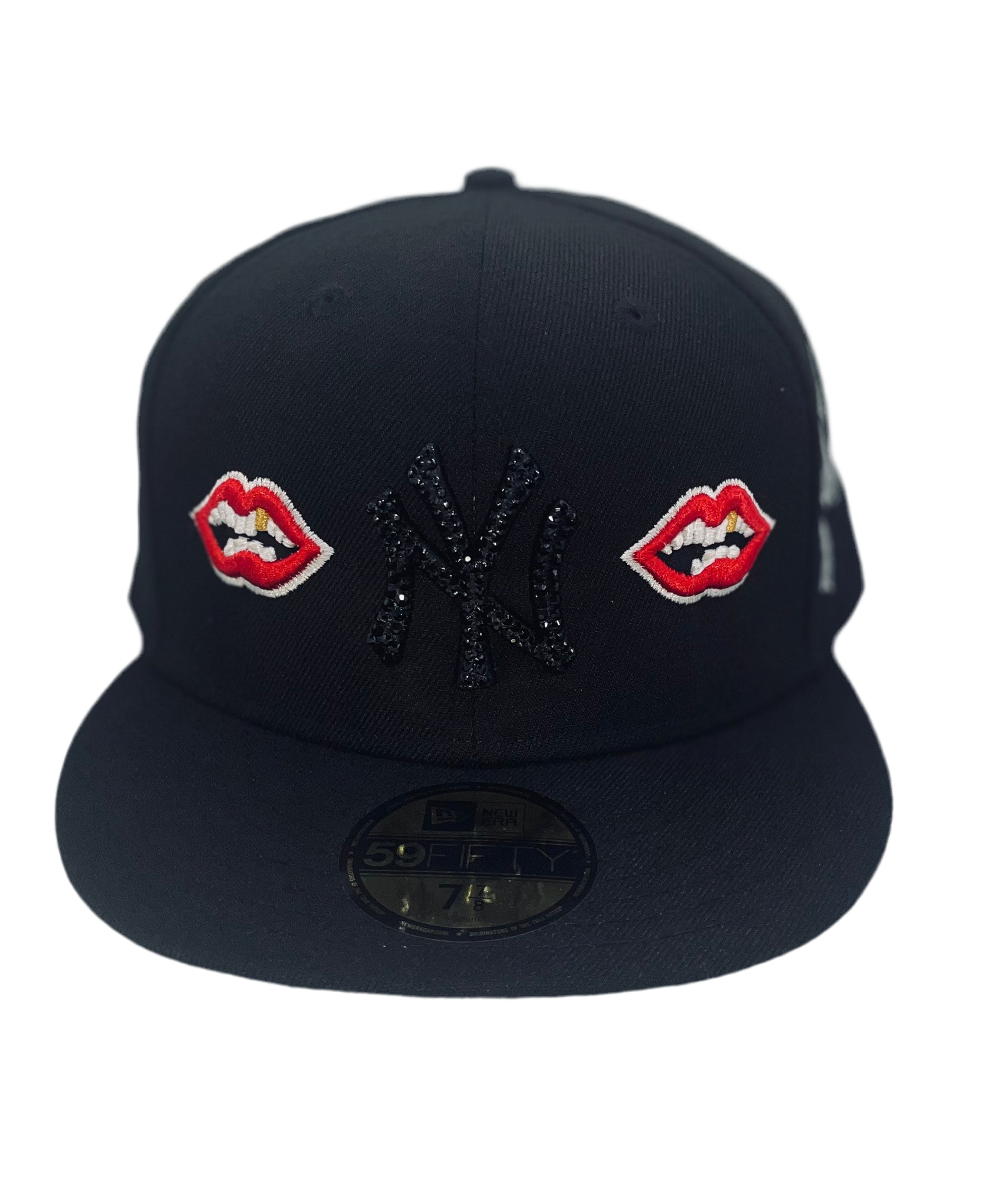 New York Yankees– Chrome Hearts | Custom 59FIFTY Fitted NEW ERA