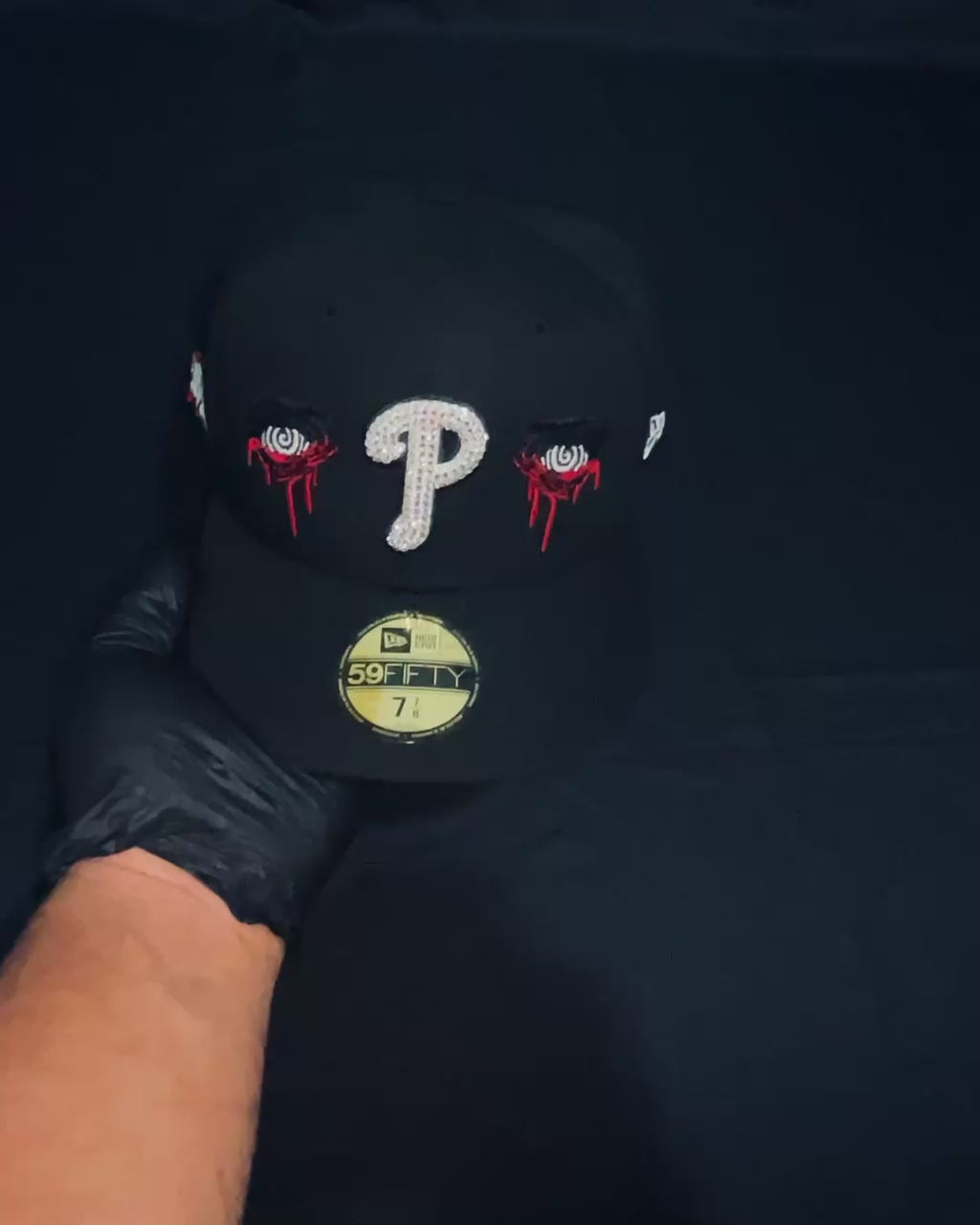 Philadelphia Phillies x Blood Tears– 59FIFTY Custom